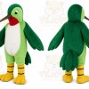 Green Hummingbird Mascot Costume for Events and Promotions