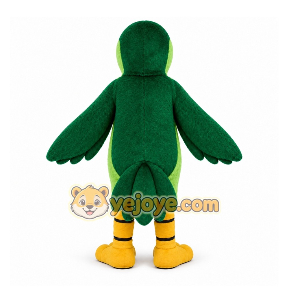 Green Hummingbird Mascot Costume for Events and Promotions