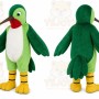 Green Hummingbird Mascot Costume for Events and Promotions