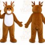 Brown Reindeer Mascot Costume for Holiday Events