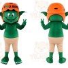 Green Goblin Mascot Costume for Sports Events