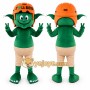 Green Goblin Mascot Costume for Sports Events