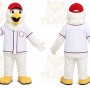 White Eagle Mascot Costume for Sports Events