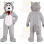 Gray Wolf Mascot Costume for Events and Promotions