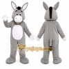 Gray Donkey Mascot Costume for Events and Promotions Gray Donkey Mascot Costume for Events and Promotions