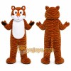 Orange Tiger Mascot Costume for School Events Orange Tiger Mascot Costume for School Events