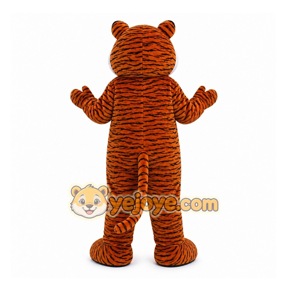 Orange Tiger Mascot Costume for School Events Orange Tiger Mascot Costume for School Events