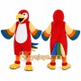 Red Parrot Mascot Costume for Events and Promotions
