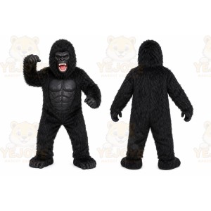 Black Gorilla Mascot Costume for Events and Promotions