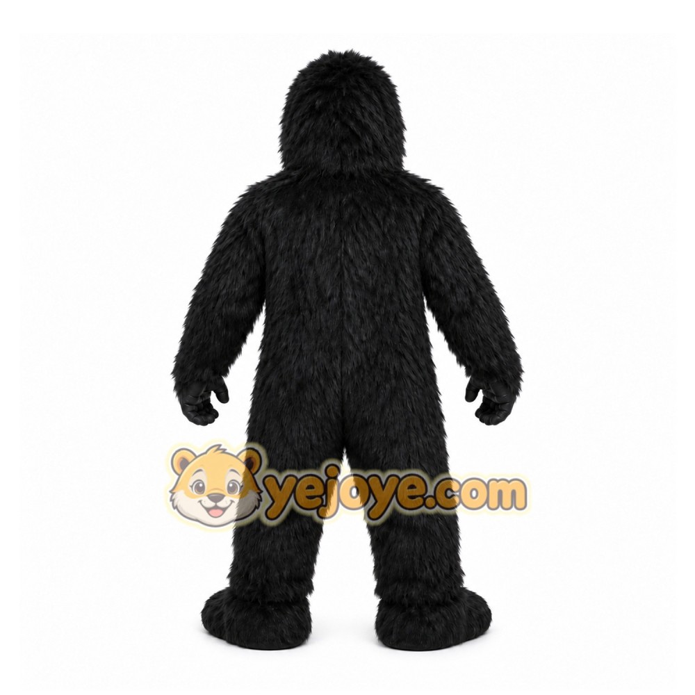 Black Gorilla Mascot Costume for Events and Promotions Black Gorilla Mascot Costume for Events and Promotions