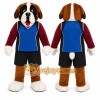 Brown Dog Mascot Costume for Sports Events Brown Dog Mascot Costume for Sports Events