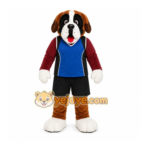 Brown Dog Mascot Costume for Sports Events Brown Dog Mascot Costume for Sports Events