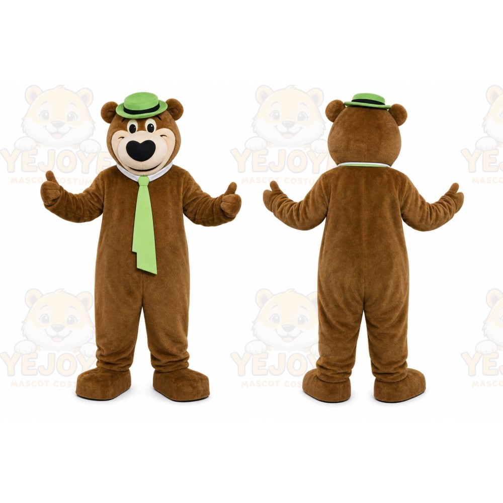 Brown Bear Mascot Costume for Events and Promotions