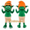 Green Goblin Mascot Costume for Sports Events