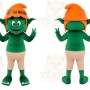 Green Goblin Mascot Costume for Sports Events