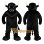 Black Bull Mascot Costume for Sports Events
