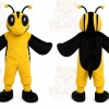 Yellow Bee Mascot Costume for Children's Events