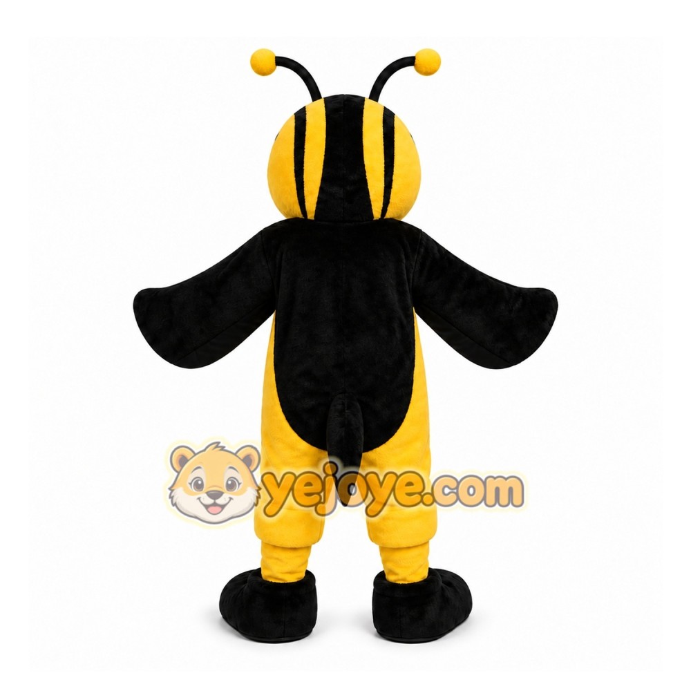 Yellow Bee Mascot Costume for Children's Events Yellow Bee Mascot Costume for Children's Events