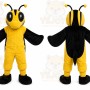 Yellow Bee Mascot Costume for Children's Events