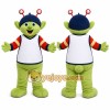 Green Alien Mascot Costume for Children's Events Green Alien Mascot Costume for Children's Events