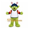 Green Alien Mascot Costume for Children's Events Green Alien Mascot Costume for Children's Events