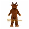 Brown Moose Mascot Costume for Holiday Events Brown Moose Mascot Costume for Holiday Events