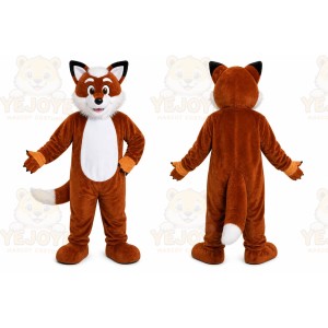Brown Fox Mascot Costume for Events and Promotions