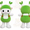 Green Deer Mascot Costume for Children's Events