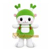 Green Deer Mascot Costume for Children's Events Green Deer Mascot Costume for Children's Events