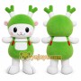 Green Deer Mascot Costume for Children's Events