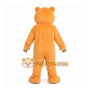 Orange Bear Mascot Costume for Children's Events Orange Bear Mascot Costume for Children's Events