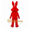 Red Rabbit Mascot Costume for Holiday Events Red Rabbit Mascot Costume for Holiday Events