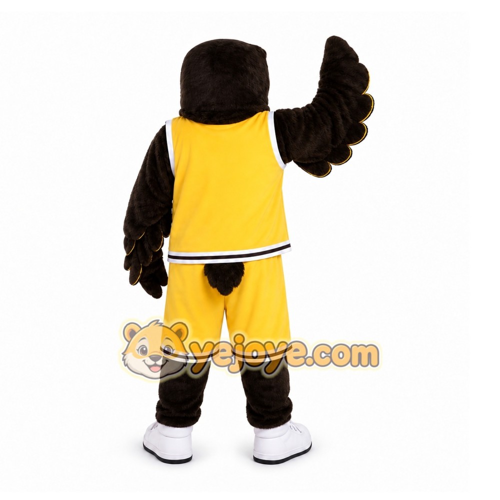 Black Bird Mascot Costume for Sports Events Black Bird Mascot Costume for Sports Events