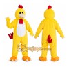 Yellow Chicken Mascot Costume for Restaurant Promotions Yellow Chicken Mascot Costume for Restaurant Promotions
