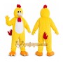 Yellow Chicken Mascot Costume for Restaurant Promotions