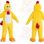 Yellow Chicken Mascot Costume for Restaurant Promotions