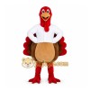 Red Turkey Mascot Costume for Holiday Events Red Turkey Mascot Costume for Holiday Events
