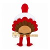 Red Turkey Mascot Costume for Holiday Events Red Turkey Mascot Costume for Holiday Events