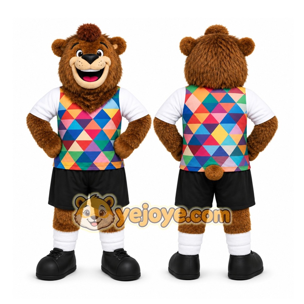 Brown Bear Mascot Costume for Sports Events Brown Bear Mascot Costume for Sports Events