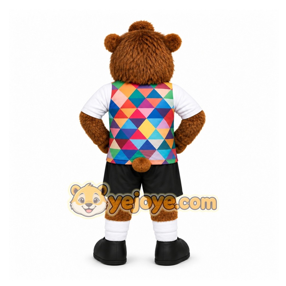 Brown Bear Mascot Costume for Sports Events Brown Bear Mascot Costume for Sports Events