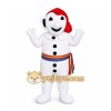 White Elf Mascot Costume for Holiday Events White Elf Mascot Costume for Holiday Events