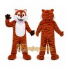 Orange Tiger Mascot Costume for School Events Orange Tiger Mascot Costume for School Events