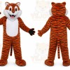 Orange Tiger Mascot Costume for School Events