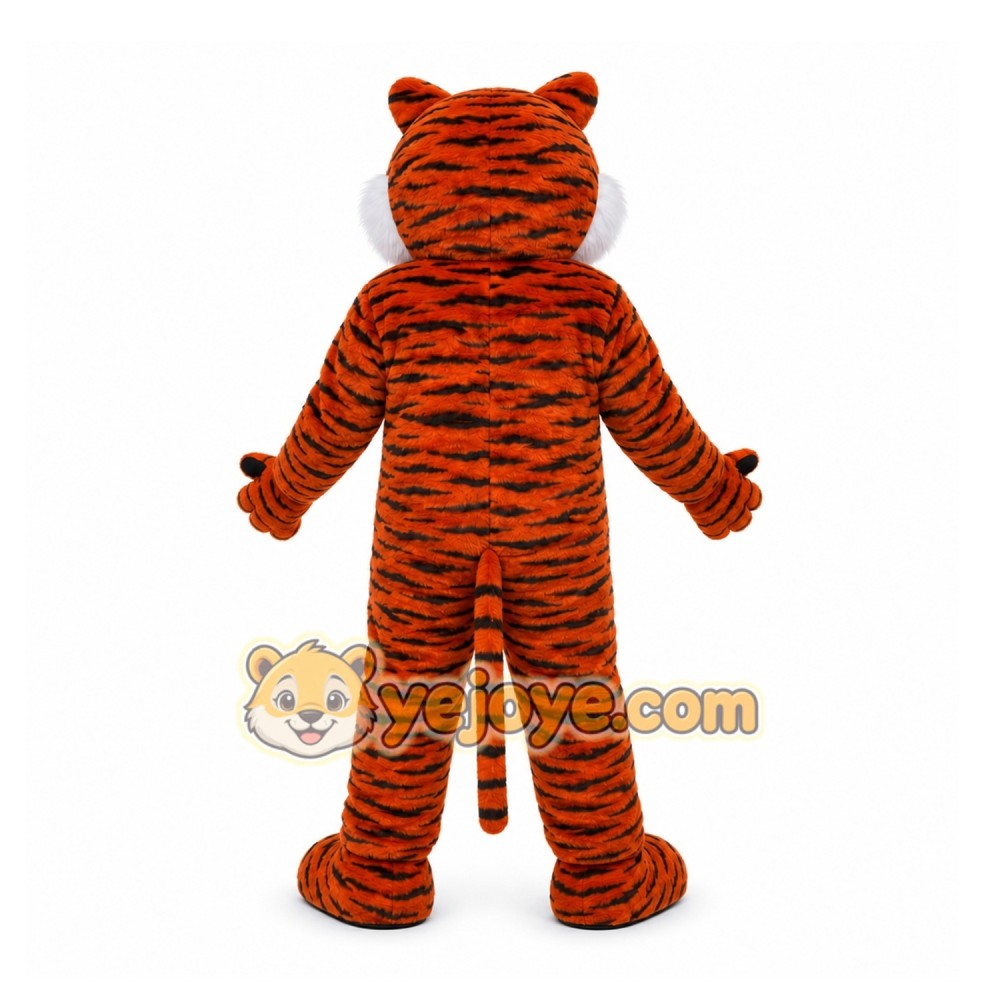 Orange Tiger Mascot Costume for School Events Orange Tiger Mascot Costume for School Events