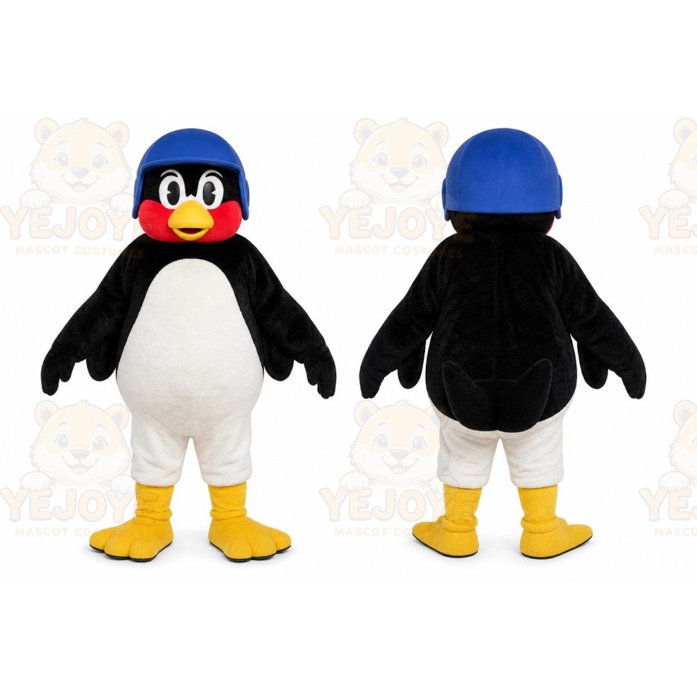 Black Penguin Mascot Costume for Events and Promotions
