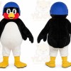 Black Penguin Mascot Costume for Events and Promotions