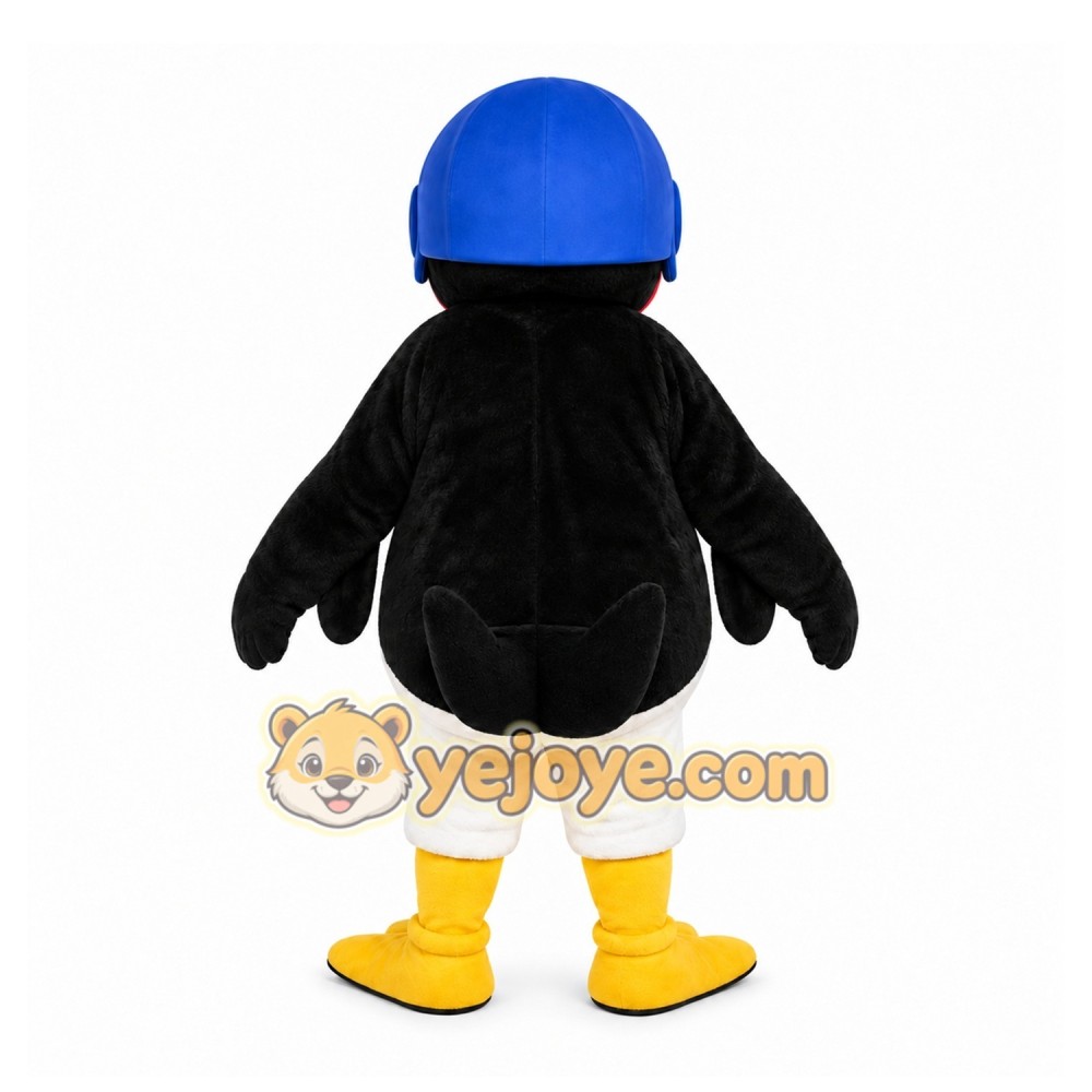 Black Penguin Mascot Costume for Events and Promotions