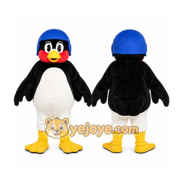 Black Penguin Mascot Costume for Events and Promotions