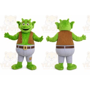 Green Goblin Mascot Costume for Events and Promotions