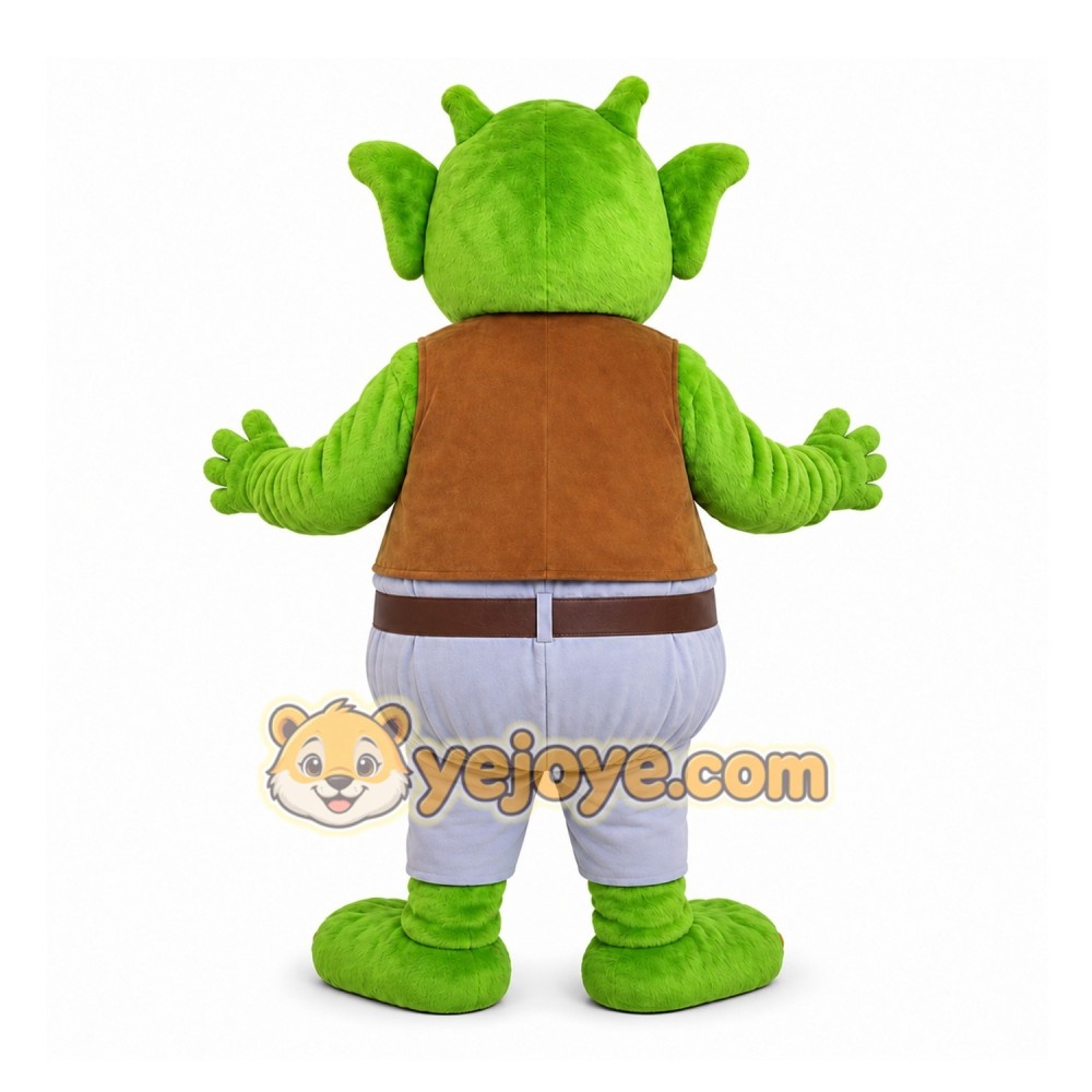 Green Goblin Mascot Costume for Events and Promotions Green Goblin Mascot Costume for Events and Promotions